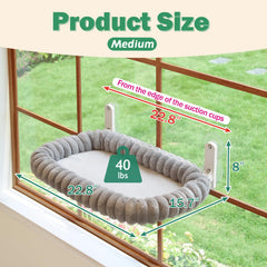 Zakkart SnugCloud heavy-duty metal frame ensures long-lasting stability for active cats.