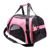 ZaneSun Cat Carrier soft-sided travel bag in pink for cozy journeys