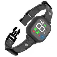 ZCNANDG Noobark collar closeup showing adjustable strap for comfortable fit.