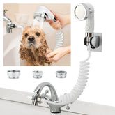 ZCONIEY sink sprayer attachment for easier faucet cleanup and pet baths