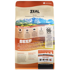 ZEAL Canada air-dried beef texture close-up highlighting rich protein aroma
