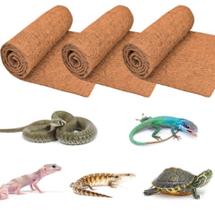ZeeDix reptile mat coconut fiber roll texture for terrariums