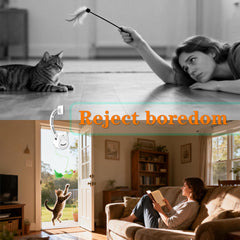 ZEHEXO USB rechargeable cat toy delivers quiet, long play sessions
