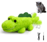ZeLing HTL interactive alligator in motion for independent play and exercise.