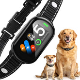 Zellar Smart Bark Collar with Beep and Vibration for gentle correction during walks.