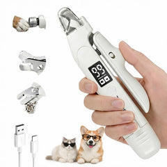 Zelvian nail clipper grinder close-up showing precision blades for clean trims