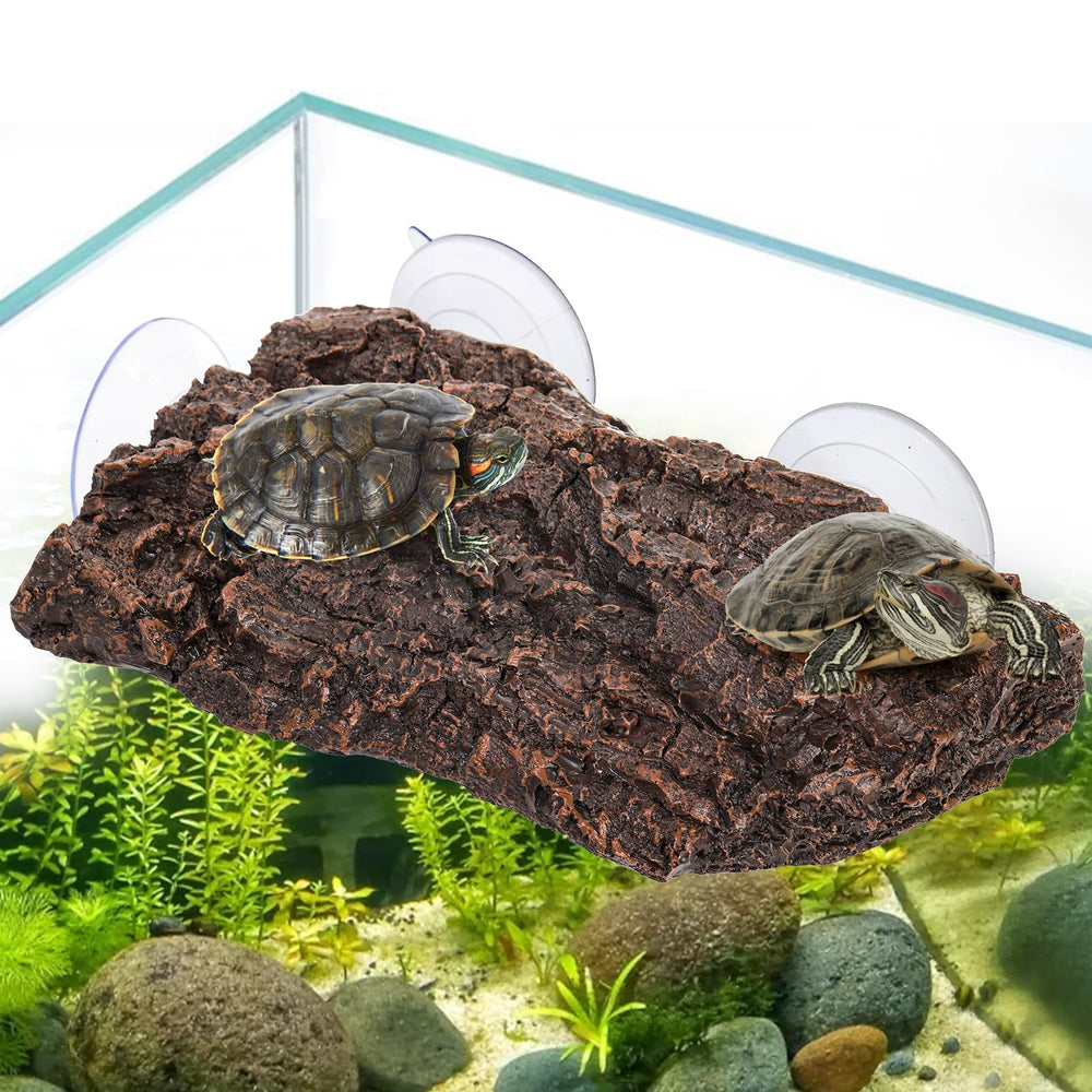 ZENFUN Turtle Basking Platform front view for durable sunning.