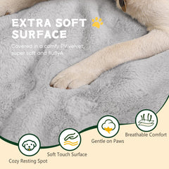 ZENGAOOU dog crate pad 30x19 machine washable for easy cleanup