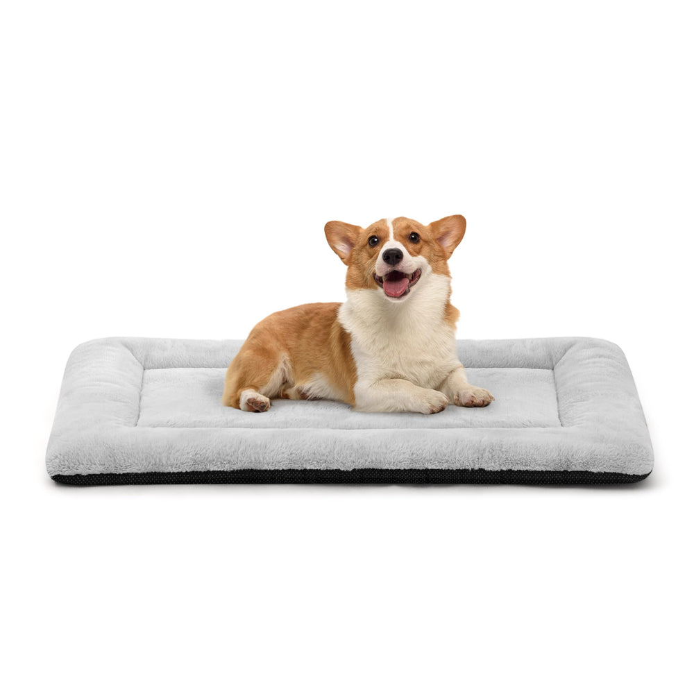 ZENGAOOU dog crate pad 30x19 with soft plush surface for cozy naps