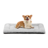 ZENGAOOU dog crate pad 30x19 with soft plush surface for cozy naps