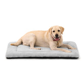 ZENGAOOU dog crate pad 42x28 provides a spacious, plush resting area for medium to large dogs.
