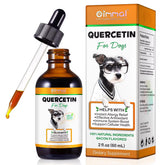 Zenpaws Quercetin for Dogs liquid drops bottle ready for allergy relief support.