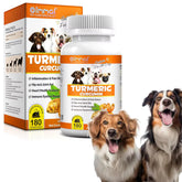 Zenpaws Turmeric for Dogs bottle front promoting joint support