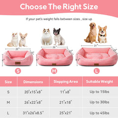 Zerbuger cat dog bed anti-slip bottom keeps it in place on smooth floors.