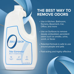 Zero Odor office odor eliminator maintains a fresh fragrance-free workspace