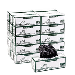 ZERO WASTE USA dog waste station roll bag pack close-up shows premium thickness and reliability