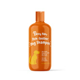 Zesty Paws Anti-Itch Shampoo bottle front showing soothing oatmeal and aloe for sensitive skin