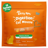 Zesty Paws Cat Mousse Squeezies puree tube for digestion support