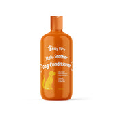 Zesty Paws dog conditioner bottle with vanilla bean scent for a fresh coat.