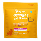 Zesty Paws Omega Cat Mousse seaweed tube pour shows easy topper for meals
