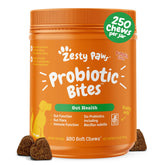 Zesty Paws DE111 probiotic chew with pumpkin for digestive balance.
