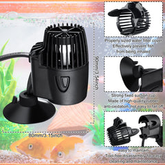 Zhengmy 360-degree rotating wave maker directs flow to every zone