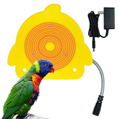 ZHEQOGZH bird cage heater front view delivering cozy warmth for small birds