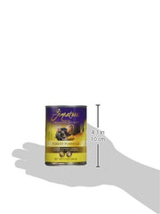Zignature turkey formula served in bowl: meal-ready texture for dogs