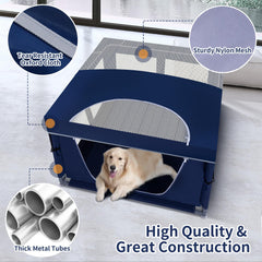 Zikopomi playpen easy-assembly step visual for setup