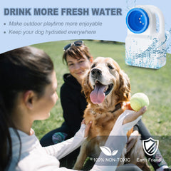Ziliny durable PP material dog water bowl for safe use.