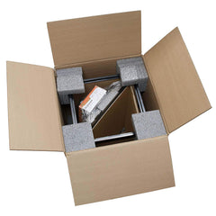 Zilla vertical habitat side view highlighting door access and secure locking