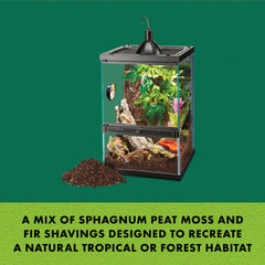 Zilla Jungle Mix close-up highlights soft organic blend of sphagnum peat moss and fir.