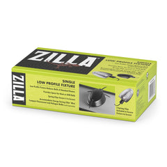 Zilla low profile single fixture socket for one bulb, ideal heat or UVB setup.