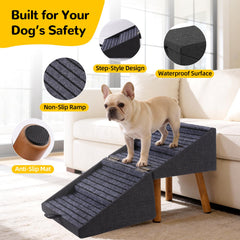 Ziluce gentle incline ramp option aiding senior dogs