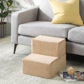 Zinus foam 13-inch 2-step pet stairs for small pets to reach the couch