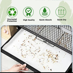 ZIQON non-woven natural material cage liner for odorless use