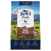 ZIWI Peak air-dried beef dog food bag showcasing nutrient-dense nutrition