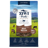 ZIWI Peak air-dried cat food beef pieces for a high-protein meal for carnivores