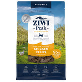 ZIWI Peak air-dried cat food chicken pack shows packaging for easy serving.