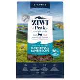 ZIWI Peak air-dried cat food in a bowl; high protein, grain-free meal for indoor cats.