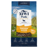 ZIWI Peak air-dried chicken chunks shown for a high-protein meal.