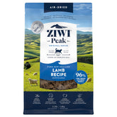 ZIWI Peak Lamb air-dried bites in a bowl showing high-protein nutrition