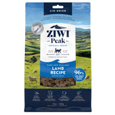 ZIWI Peak Lamb air-dried cat food packaging showing grain-free formula high-protein
