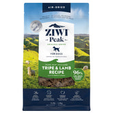 ZIWI Peak Tripe & Lamb packaging highlights premium ingredients for dogs.