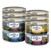 ZIWI Peak beef wet cat food cans show variety pack for high protein and hydration.