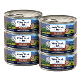 ZIWI Peak beef pate can shows a protein-rich meal option for cats.