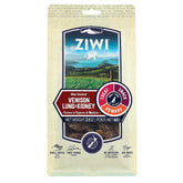 ZIWI venison lung and kidney chews for dogs, perfect as a high-protein training reward.