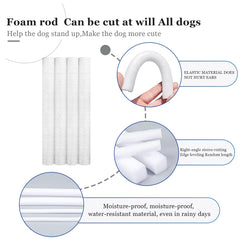 Ziyue elastic sponge sticks provide gentle support for ear posting.