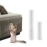 ZLAFM anti-cat scratch protector on sofa edge for durable upholstery protection.