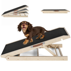 Znnam dog ramp 32-inch assembly for simple setup and safe sofa access.